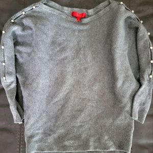 Gray sweater